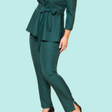 Women's Peplum Style Princess Sleeves Set