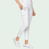 Women's Four Pockets Scrub Pant with Elasticated Waistband