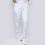 Women's Slim Fit Straight Leg Bow Pockets Scrub Pant